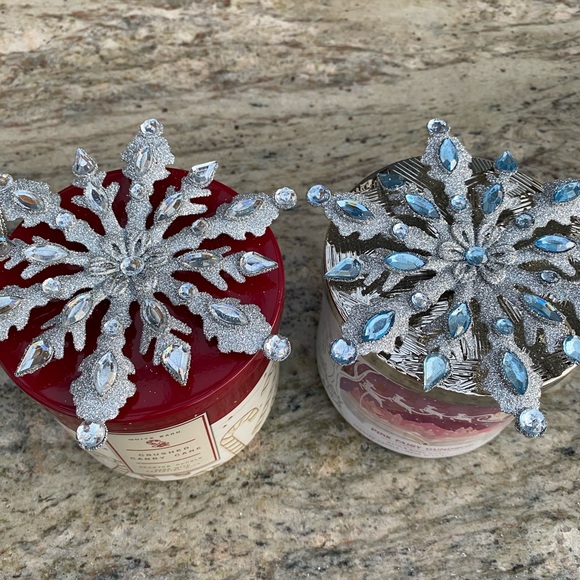 1 Snowflake Candle Magnet Topper - Picture 15 of 16